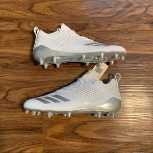 ADIZERO 5-STAR 7.0 LAX LOW CLEATS . SIZE 9.5.